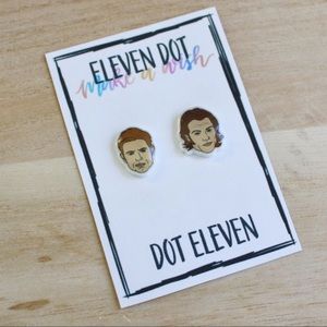 Supernatural Dean & Sam Winchester Stud Earrings